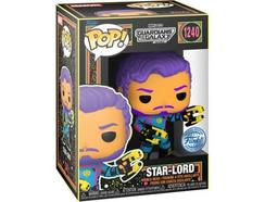 Figura FUNKO POP Marvel: Guardians of the Galaxy: Star-Lord (Exclusivo Worten – Blacklight)