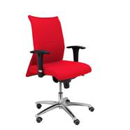 Cadeira Executiva PYC Albacete XL Tec. Vermelha