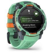 Garmin – Smartwatch GPS INSTINCT 3 AMOLED – 45 mm Verde / Laranja