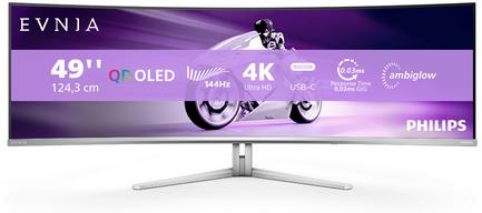 Philips Evnia 8000 49M2C8900L/00 48.9″ QD OLED Dual QHD 144Hz FreeSync Premium Pro Curvo