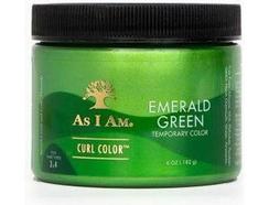 Gel de Cor Temporária AS I AM Emerald Green Curl Color (182 gr)
