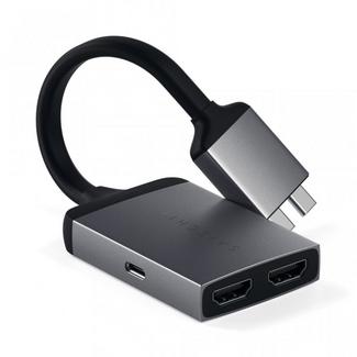 Adaptador SATECHI (USB-C – HDMI – 15 cm – Prateado)