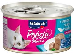 Pack de Comida Húmida para Gato VITAKRAFT Poésie (Gelatina – Salmão – 12 Unidades)