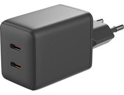 Kit Carregador Parede GOODIS 45W (1M – C+C – Preto)