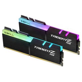 Memória RAM G.SKILL Trident Z RGB 32GB (2x16GB) DDR4-3200MHz CL16 Preta