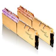 G.SKILL Trident Z Royal RGB 16GB (2x8GB) DDR4-3600MHz CL18 Dourada