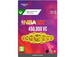 Cartão NBA 2K23 450000 VC (Formato Digital)