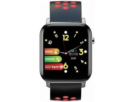 Relógio Desportivo LEOTEC Bip 2 (Bluetooth – Monitor Cardíaco – Vermelho)