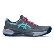 Asics – Sapatilhas de Padel de Homem Gel-Challenger 14 Padel Cinzento / Azul 41.5/8