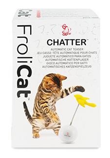Brinquedo FROLICAT Chatter Amarelo e Branco (Plástico – Para: Gatos)