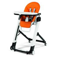 Cadeira evolutiva Peg-Pérego Siesta Follow me Arancia branca com estofo laranja