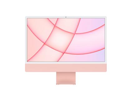 iMac APPLE MGPN3PO/A – Rosa (24” – Apple M1 – RAM: 8 GB – 512 GB SSD PCIe – GPU 8-core)