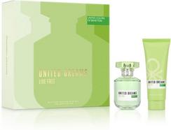 Coffret de Perfume BENETTON United Dreams Livefree Eau de Toilette (50 ml)