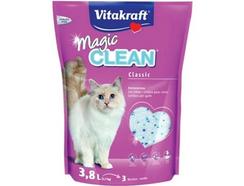 Areia de Sílica para Gatos VITAKRAFT Magic Clean Pearls (3,8L)