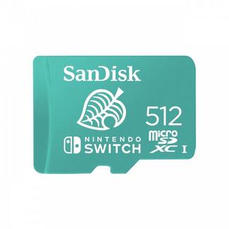 Cartão MicroSDXC SANDISK Nintendo Switch (512 GB – 100 MB/s – UHS-I)