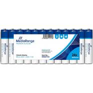 Pilhas alcalinas MediaRange Premium, Micro AAA|LR03|1.5V, Pacote 24