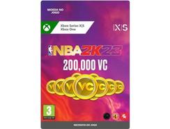 Cartão NBA 2K23 200000 VC (Formato Digital)