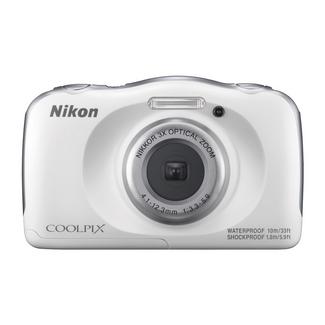 Câmara Compacta Nikon Coolpix W100 à Prova de Água, 13.2MP – Branco