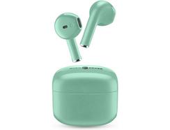 Auriculares Bluetooth True Wireless MUSIC SOUND BTMSTWSS (In Ear – Microfone – Verde)