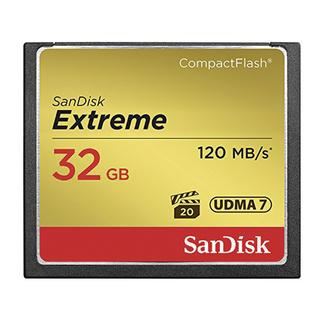 SanDisk Extreme CF 32GB 120MB/s UDMA7