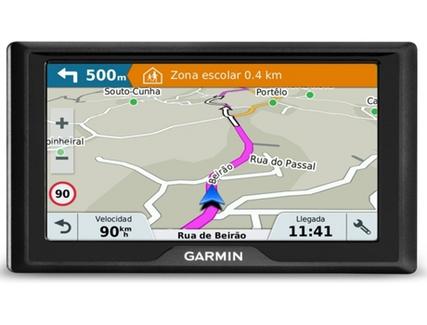 GPS GARMIN Drive 60SE LM (Europa do Sul  – 6” – 1h de autonomia)
