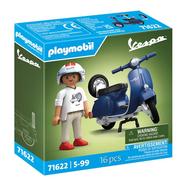 1969 Vespa 150 Sprint Veloce azul Playmobil default