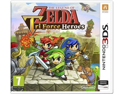 Jogo Nintendo 3DS The Legend of Zelda – Tri Force Heroes