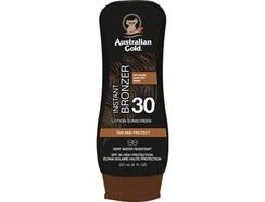 Protetor Solar AUSTRALIAN GOLD Instant Bronzer Loção SPF 30 (237 ml)