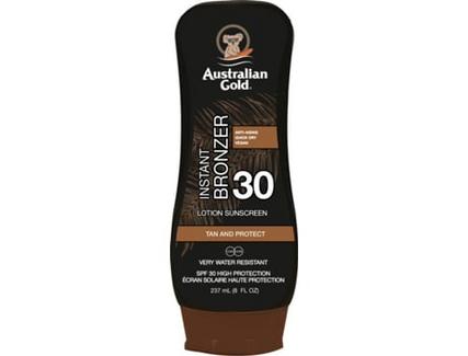 Protetor Solar AUSTRALIAN GOLD Instant Bronzer Loção SPF 30 (237 ml)