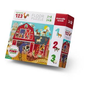 Puzzle Learning 123 Zoo – 24 Peças