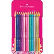 Caixa metálica de 12 lápis de cor Connect