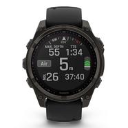 Garmin – Relógio Smartwatch Fenix 8 Zafiro Solar Titânio DLC – 47mm