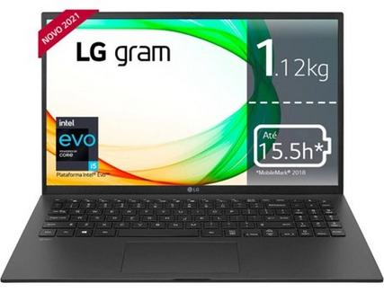 Portátil LG Gram 15Z90P-G.AR53P (15.6” – EVO Intel Core i5-1135G7 – RAM: 8 GB – 256 GB SSD – Intel Iris Xe Graphics)