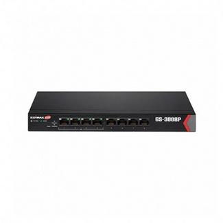 Edimax Pro GS-3008P Switch com Gestão Gigabit Ethernet Preto