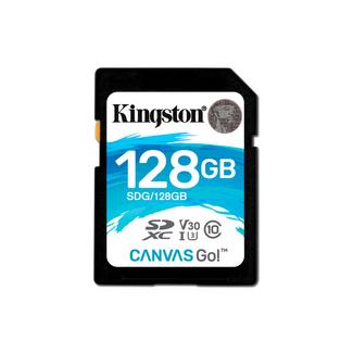 Kingston Canvas Go 90R/45W U3 UHS-1 SDXC V30 128GB CL10