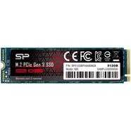 Silicon Power P34A80 SSD 512GB M.2 NVMe PCIe Gen 3×4 3D NAND