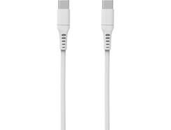 Cabo MUVIT FOR CHANG MCUSC0009 (USB-C – 3 m – Branco)