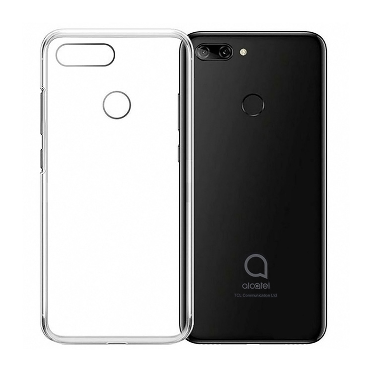 Capa traseira do telefone para alcatel 1 s 2019 5.5 polegadas design  elegante caso de telefone macio colorido pintado tpu silicone capa|Estojos  encaixados| - AliExpress