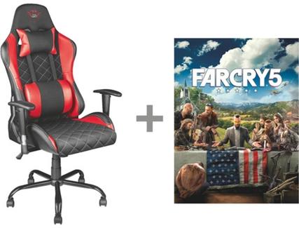 Cadeira Gaming TRUST GXT 707R Resto + Jogo Far Cry 5