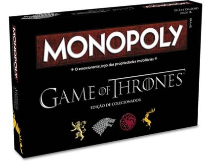 Jogo de Tabuleiro MONOPOLY: Game Of Thrones (em português) – Collector’s Edition