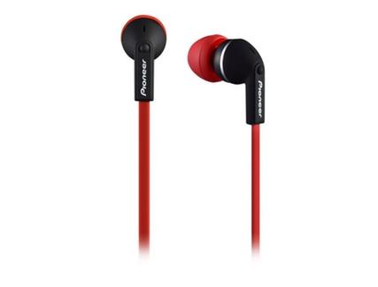 Auriculares com Fio PIONEER SE-CL712T-R (In Ear – Microfone – Vermelho)