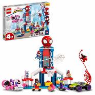 LEGO Marvel Spidey And His Amazing Friends Sede de Convívio de Spider-Man Kit de Construção 4+ Anos
