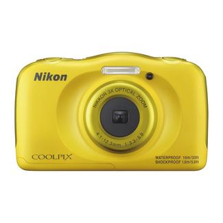 Câmara Compacta Nikon Coolpix W100 à Prova de Água, 13.2MP – Amarelo