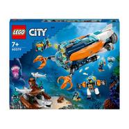 Set de construção Submarino de Exploração das Profundidades LEGO City
