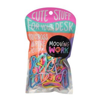 Mooving Paper EU – Dispensador de elásticos multicoloridos Mooving Transparente