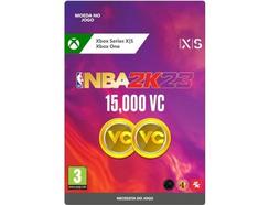 Cartão NBA 2K23 15000 VC (Formato Digital)