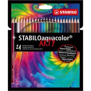 Estojo ARTY de 24 Lápis de Cores Aguareláveis Aquacolor – Multicolor