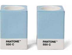 Suporte Velas BEBLAU Copenhagen Design Pantone 550 C (8 x 5.5 x 5.5 cm – Light Blue)