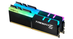 Memória RAM G.SKILL Trident Z RGB (For AMD) 16GB (2x8GB) DDR4-3200MHz CL16 Preta