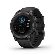 Garmin – Relógio Smartwatch Fenix 7 Pro Safira Solar Cinzento / Preto